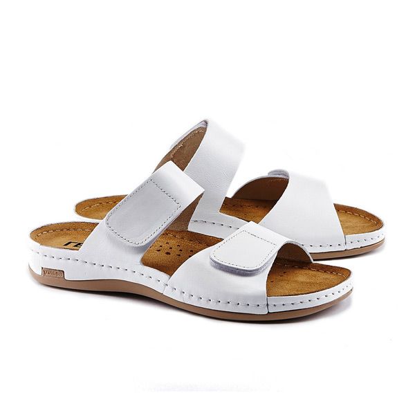 Сабо Leon женские 952 белый