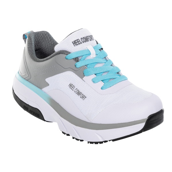 Кроссовки ортопедические Heel Comfort женские HC-23089 белый/серый.