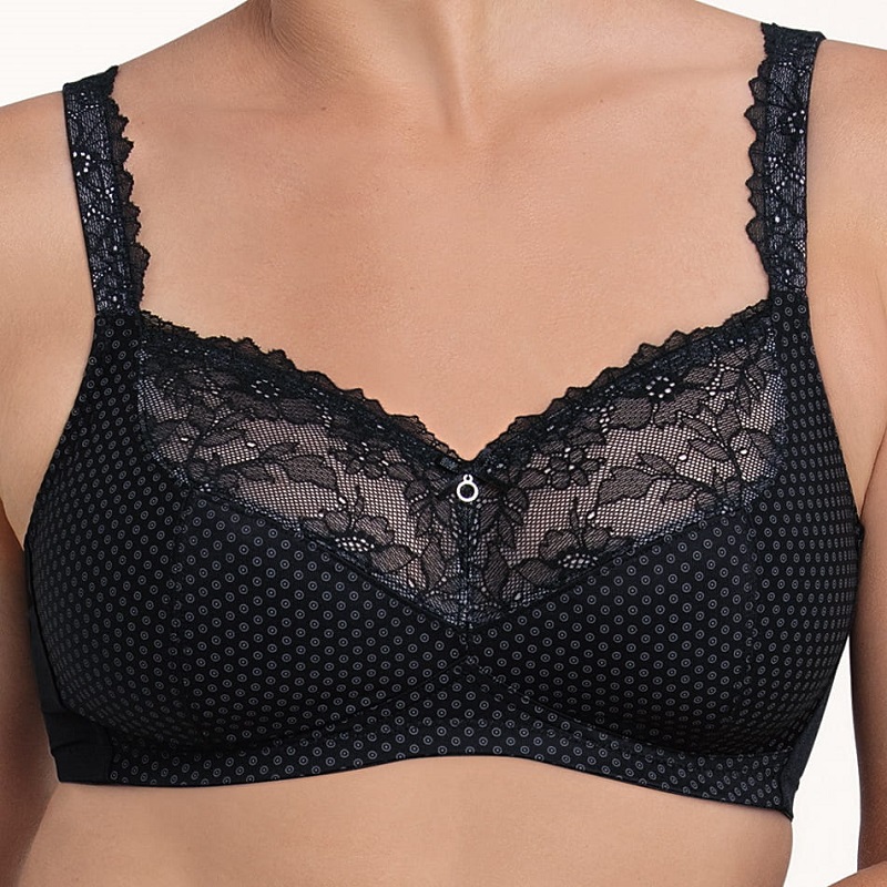 Бюстгальтер Anita Care Eloise для фиксации экзопротеза 4796X 001 черный.