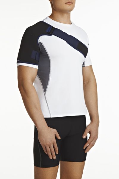 Бандаж на плечевой сустав эластичный неопреновый арт.RS-105L