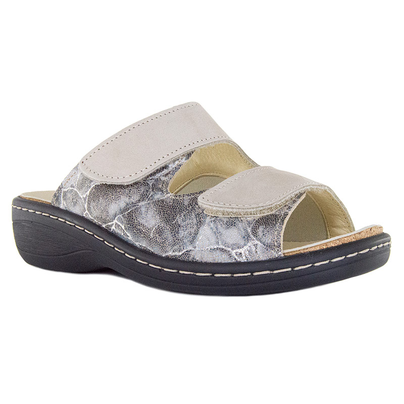 Сабо ортопедические Ортобум женские 20037-02 светло-серый мрамор