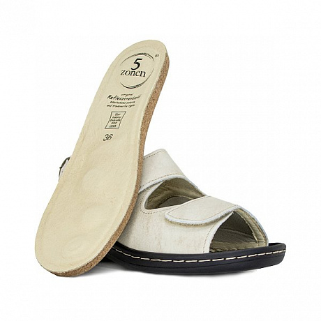 Сандалии ортопедические Ортобум женские 20323-01 песочные. Изображение 5 из 7