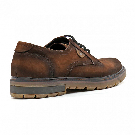 Полуботинки ортопедические Ортомода мужские 92225-H-002 коричневые. Изображение 2 из 5