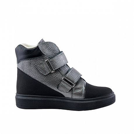 Ботинки Bottilini утепленные для девочек BL-290(15) серебристые. Изображение 3 из 6