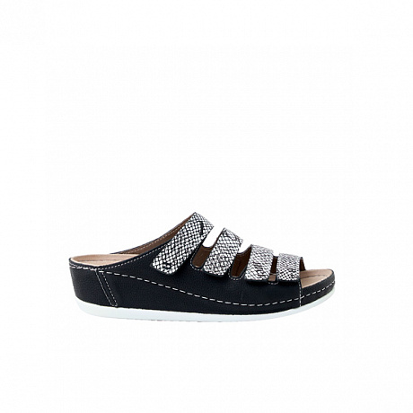 Сабо Luomma повседневные женские LM-703N.036B черные. Изображение 3 из 5