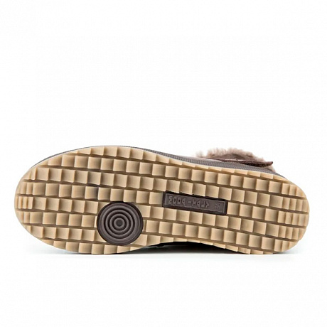 Полусапоги Dr. Spektor с шерстью женские 4414-53С-8 коричневые. Изображение 4 из 4