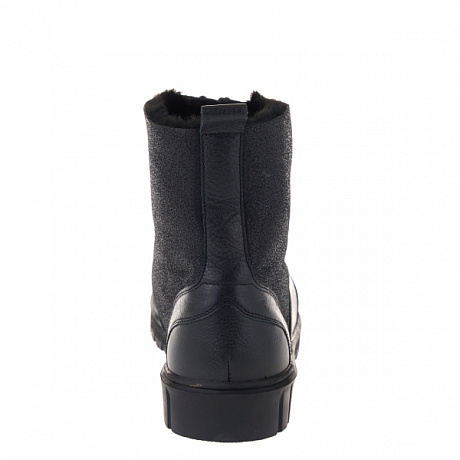 Полусапоги OrtoCare с мехом женские FW-4-22-22/2DM черные. Изображение 4 из 5