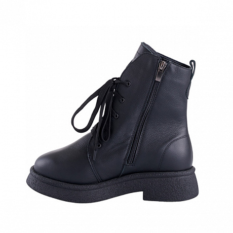 Полусапоги ортопедические Dr Thomas утепленные женские DTD-610-5 черные. Изображение 4 из 5