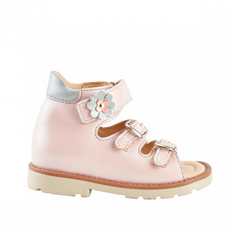 Сандали ортопедические Мега Ортопедик для девочек 051 11 24-12  розовые. Изображение 2 из 4