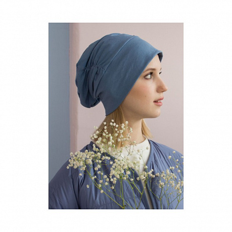 Убор головной Golova Диана 58-27-O-IND индиго. Изображение 2 из 2