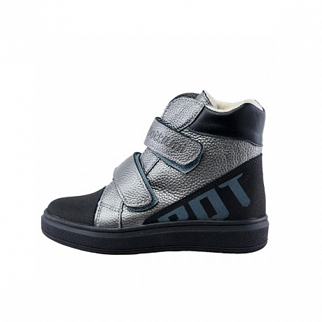 Ботинки Bottilini утепленные для девочек BL-290(15) серебристые. Изображение 2 из 6