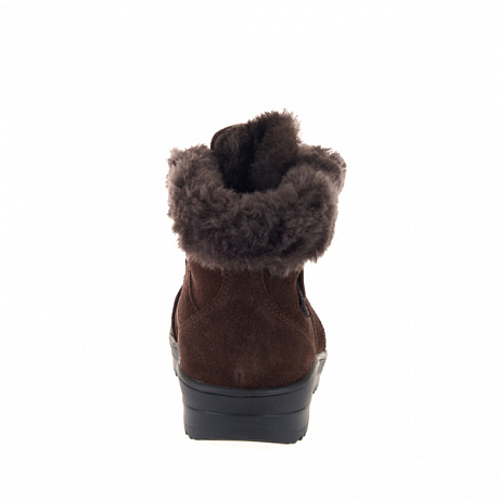 Полусапоги Ricoss с мехом женские 831505/59 коричневые. Изображение 4 из 5