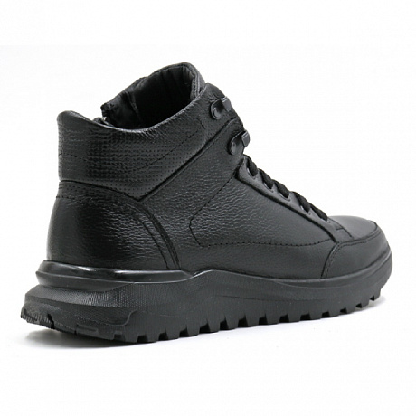 Кроссовки ортопедические Ортомода с мехом мужские 92527-Х-201 черные. Изображение 2 из 4