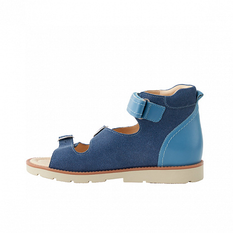 Сандали ортопедические Мега Ортопедик для мальчиков 052 62 08-22 синие. Изображение 3 из 4