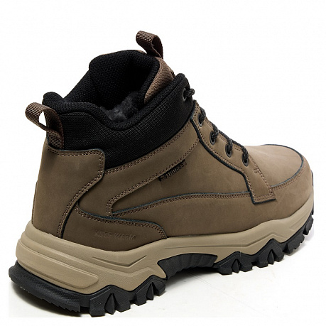 Кроссовки Strobbs с мехом мужские C9378-17 коричневые. Изображение 3 из 3