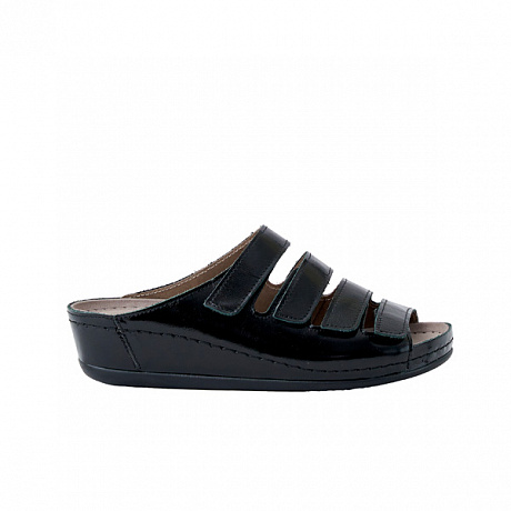 Сабо Luomma повседневные женские LM-703N.050 лак агат. Изображение 4 из 5