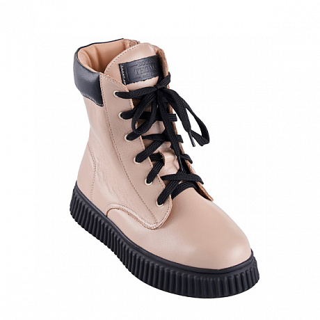 Полусапоги ортопедические Dr Thomas утепленные женские DTD-615-4 бежевые. Изображение 2 из 6